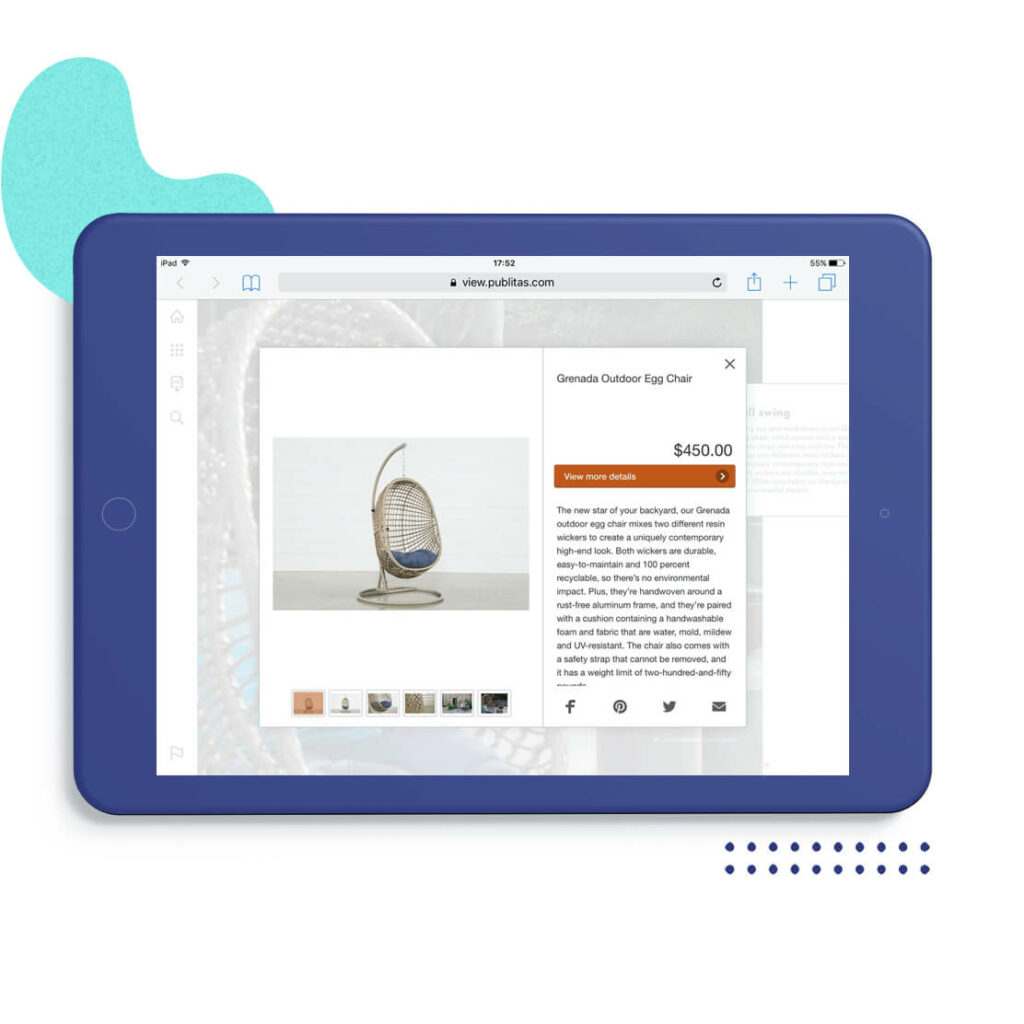 sell from online publications Publitas