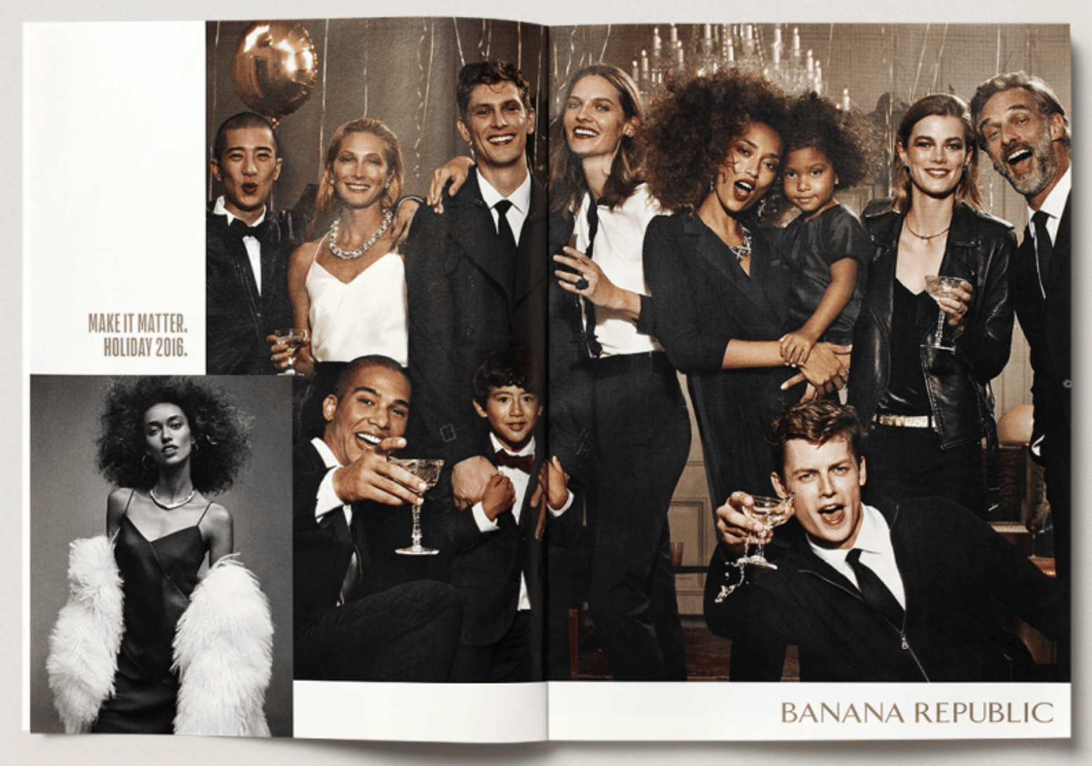 Holiday Inspiration: Great Examples of Gift Guides and Christmas Catalogs 4 banana republic 2016 holiday Publitas