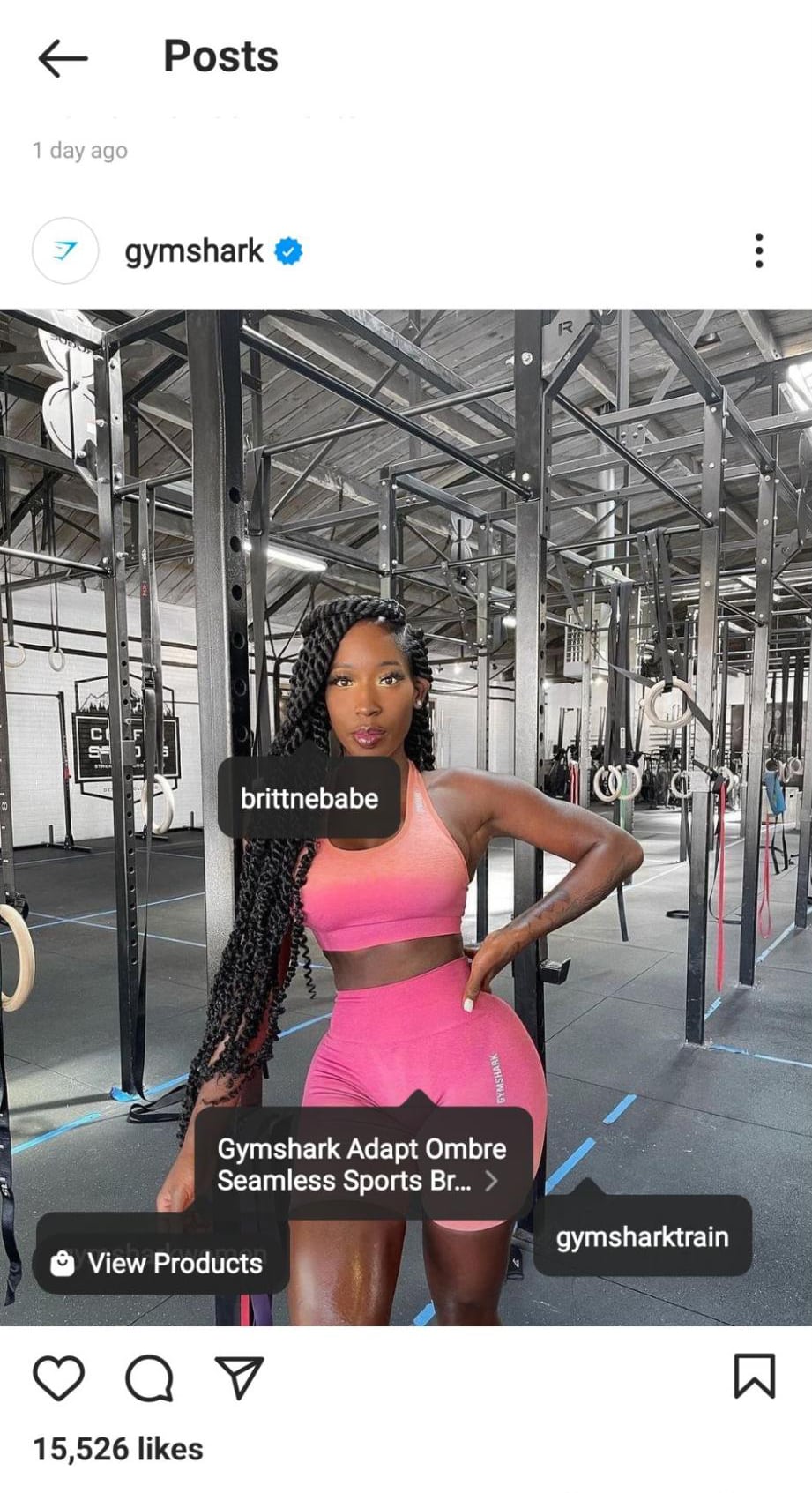 Followers and brand ambassadors of Gymshark who post visual UGC have skyrocketed brand engagement and enabled the brand to achieve an astronomical level of reach worldwide.