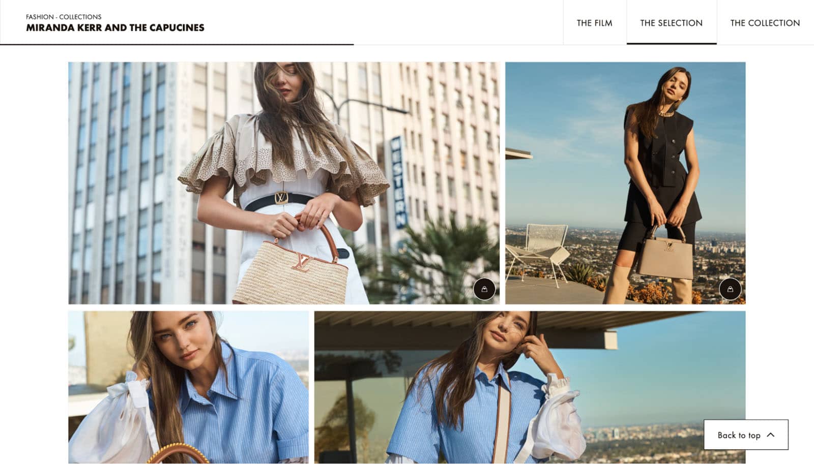 Structure Your Online Store for Browsing Shoppers With Content Marketing 1 Beautiful lifestyle images of models wearing various outfits.