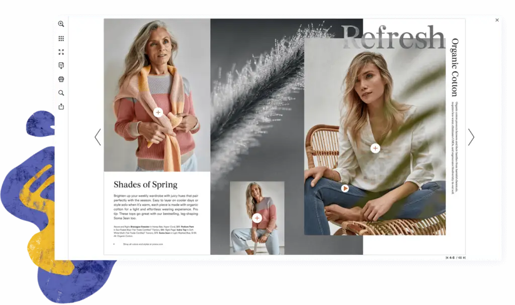 Product Discovery for Fashion 1 magazine discovery experience for fashion v3 Publitas