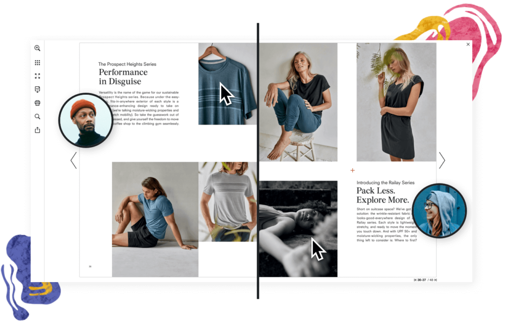 real time personalized fashion magazine v3 Publitas