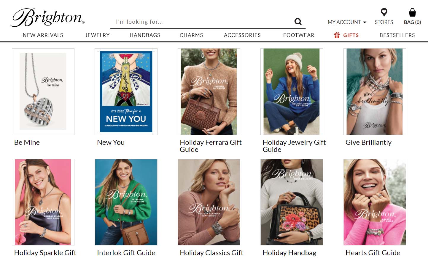 Five Online Channels to Distribute Your Digital Publications On 4 More catalog covers on Brighton's site revealing publications for specific segments, such as Be Mine (for Valentine's Day), or Holiday Handbag.