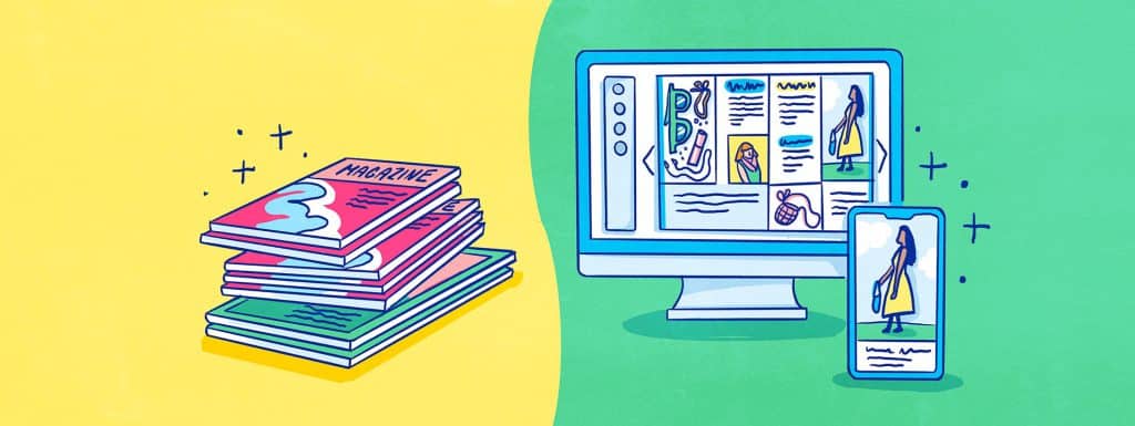 Waarom merken en detailhandelaars moeten overstappen van gedrukte naar online publicaties