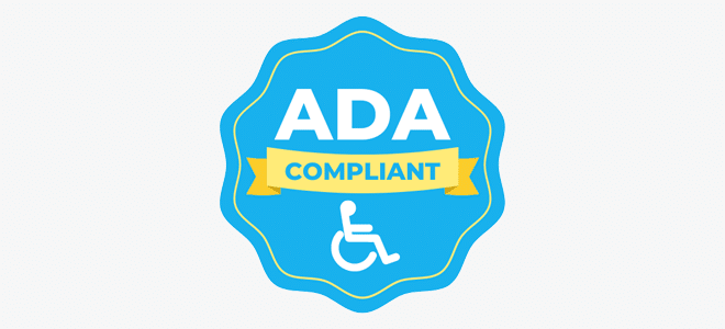 Logo conform ADA