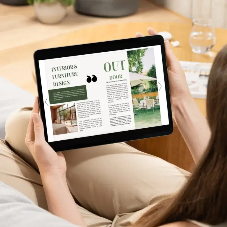 digital catalog tablet Publitas