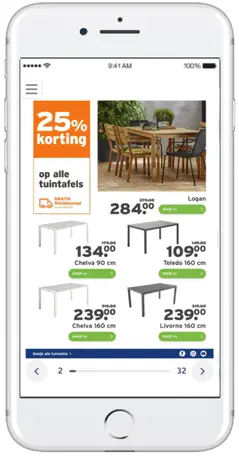 How Gamma Tested and Improved the ROI of Their Digital Brochure 19 GAMMA's digital leaflet has a clear product grid that makes a good layout for mobile phones.
