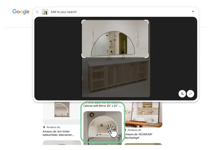 AI Shopping: 7 Surprising Ways It’s Changing Consumer Buying Behaviour 1 Image shows Google's ai shopping capabilities specifically image search