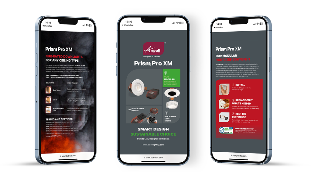 ansell lighting three phones digital catalog Publitas